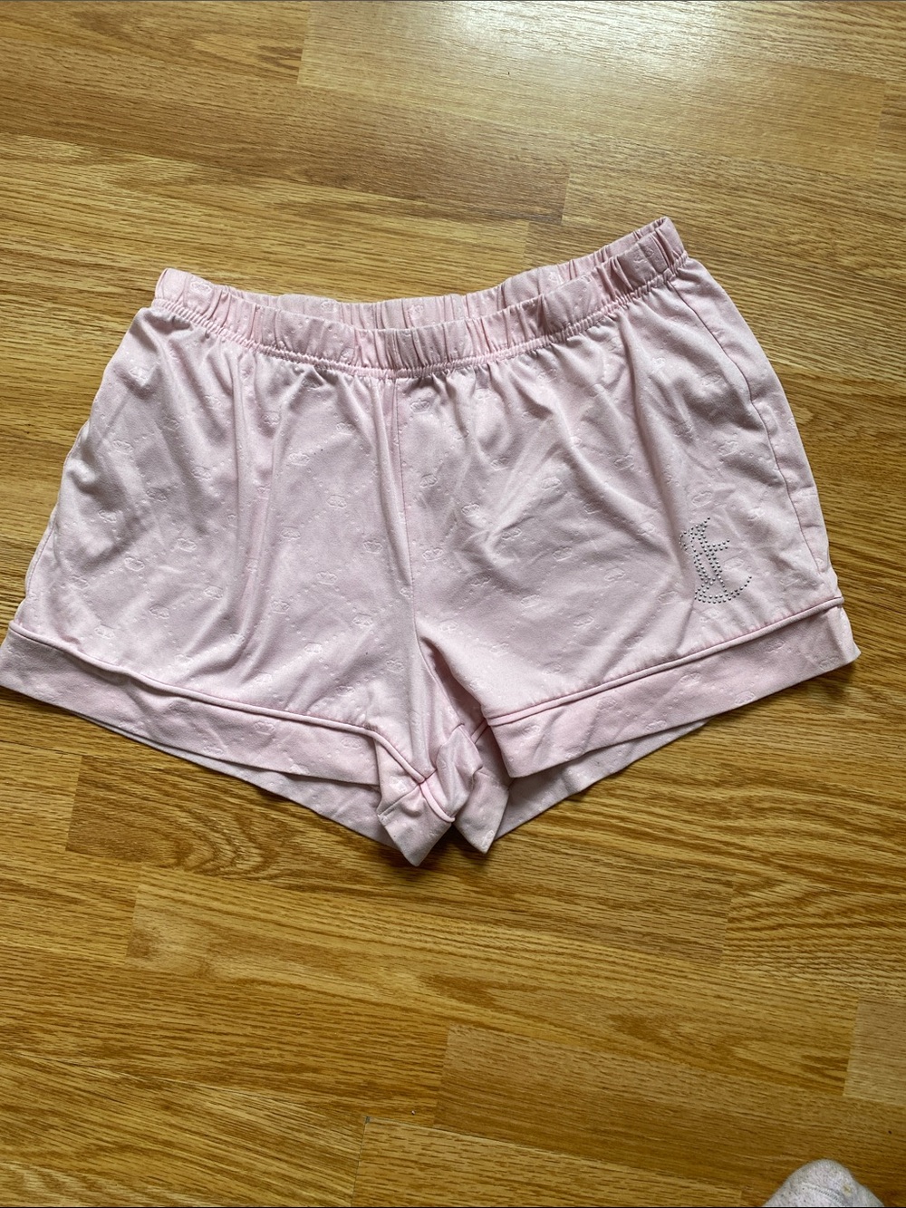 5 for $25! Juicy Couture Light Pink Women's Pajama Shorts